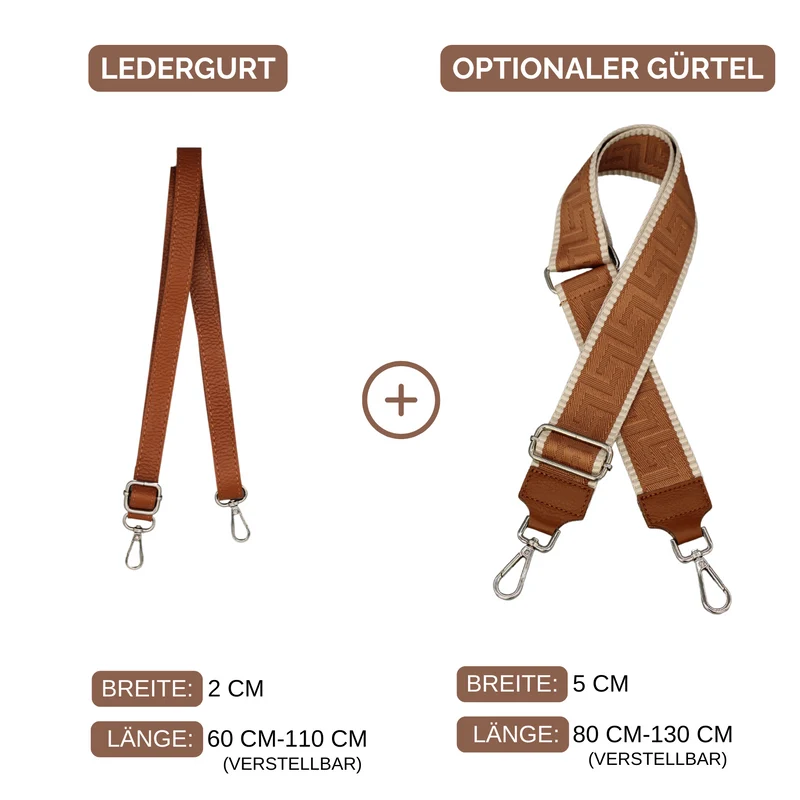 Lucia - Cognac Braun