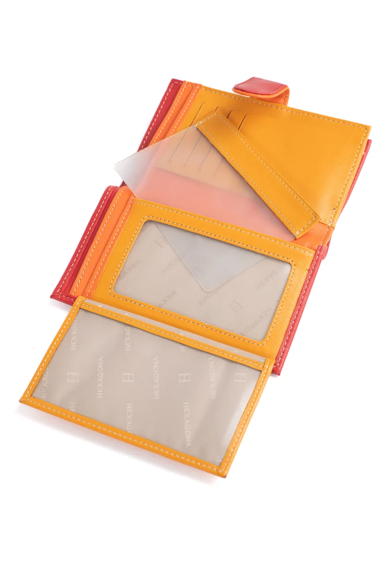 Portefeuille - 2 volets - Cuir