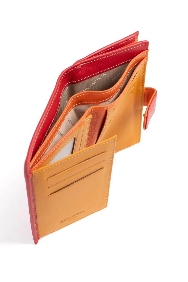 Portefeuille - 2 volets - Cuir