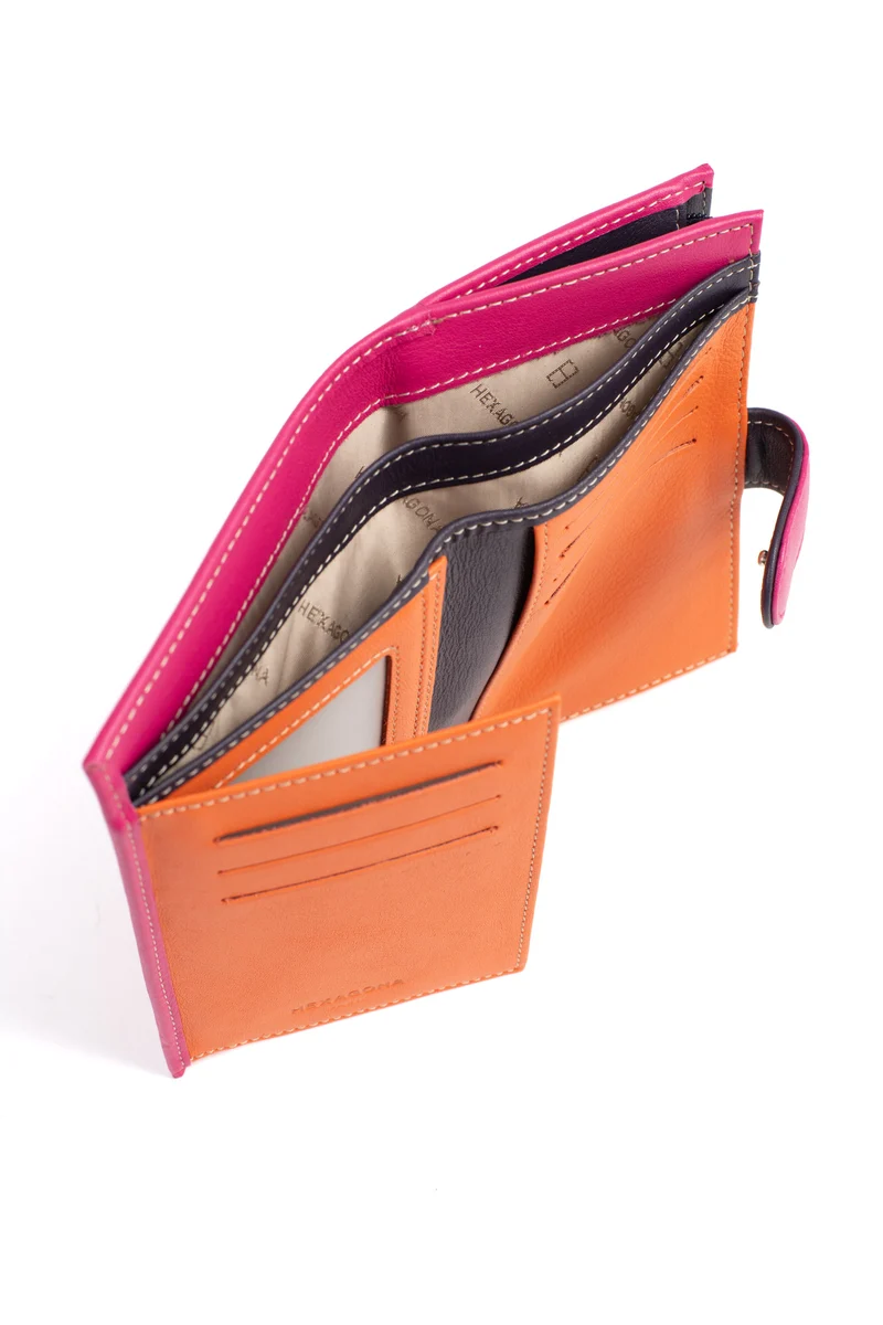 Portefeuille - 2 volets - Cuir