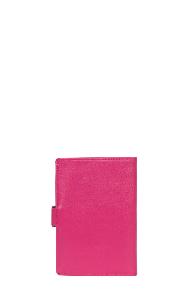 Portefeuille européen - 2 volets - Cuir