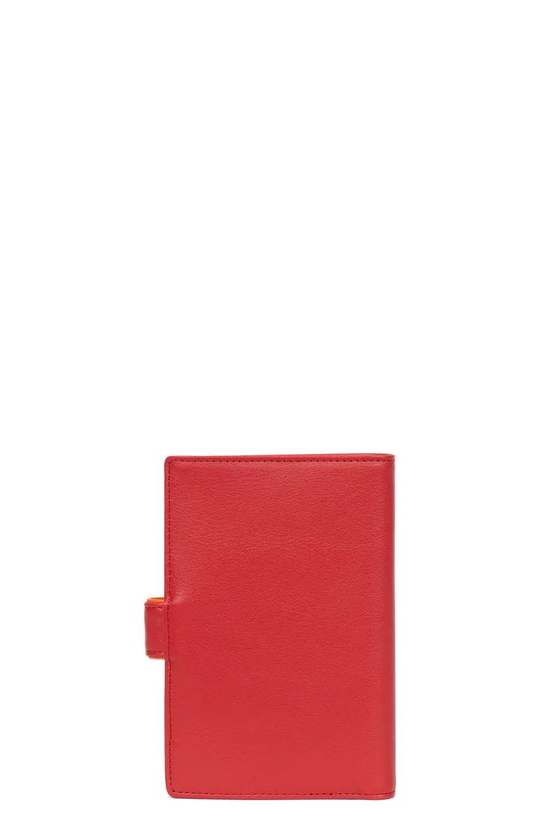 Portefeuille européen - 2 volets - Cuir