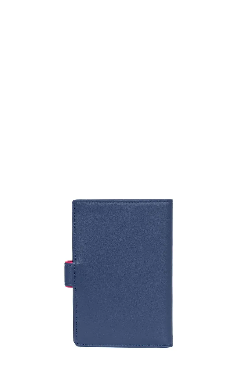 Portefeuille européen - 2 volets - Cuir