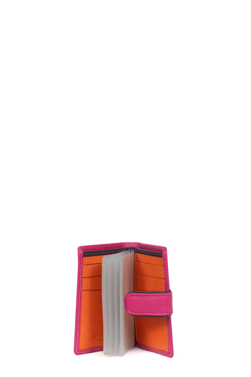 Porte-cartes - 1 volet - Cuir