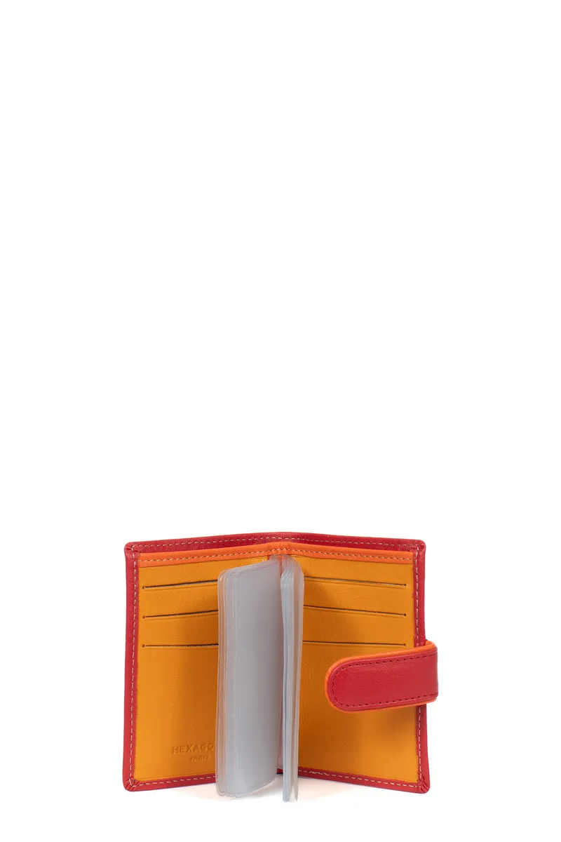 Porte-cartes - 1 volet - Cuir