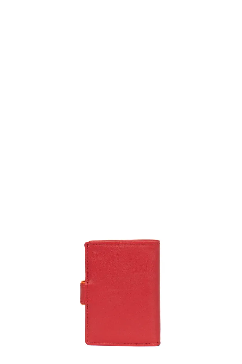 Porte-cartes - 1 volet - Cuir