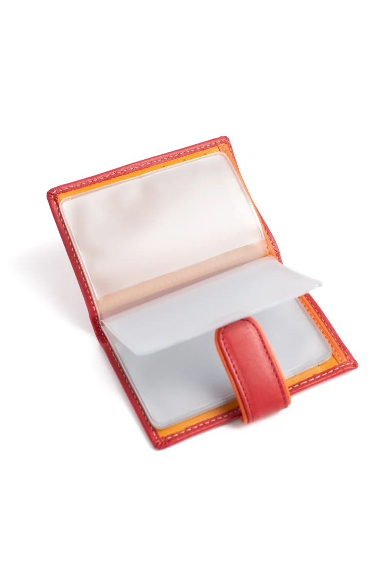 Porte-cartes - 1 volet - Cuir