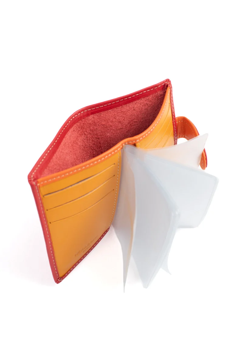 Porte-cartes - 1 volet - Cuir