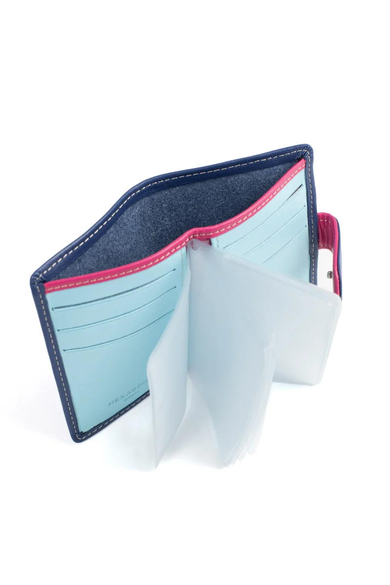 Porte-cartes - 1 volet - Cuir