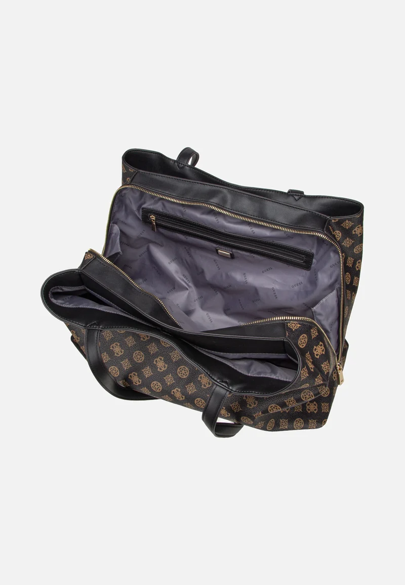 Wilder Tri Compartment Tote Brown - Shopper