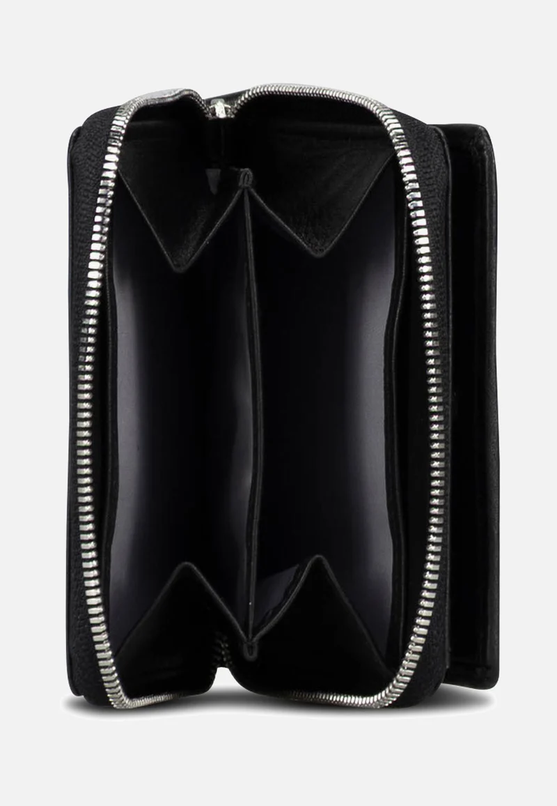 Odense Zip 6334 Small Black - Portemonnaie