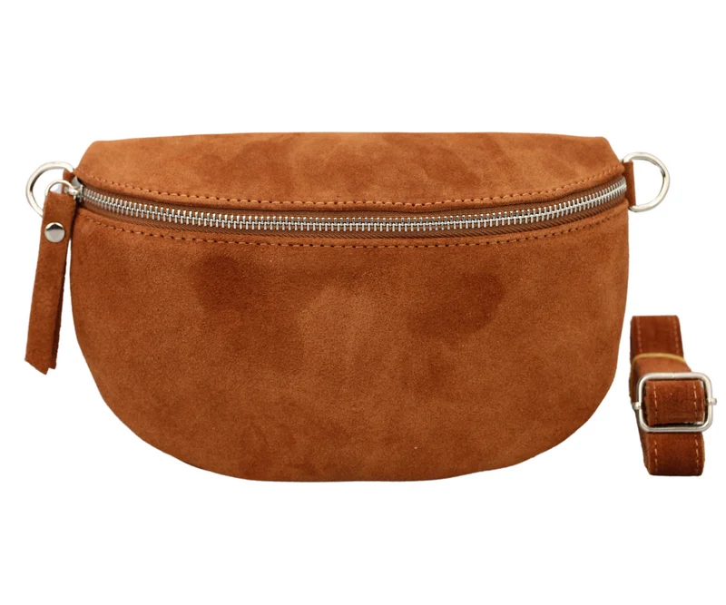 Suede - Cognac Braun