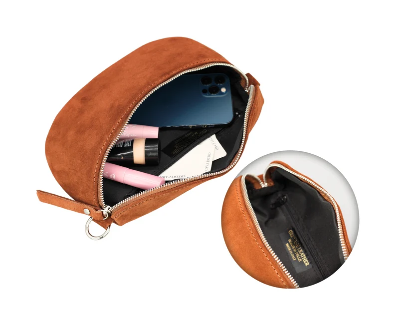 Suede - Cognac Braun
