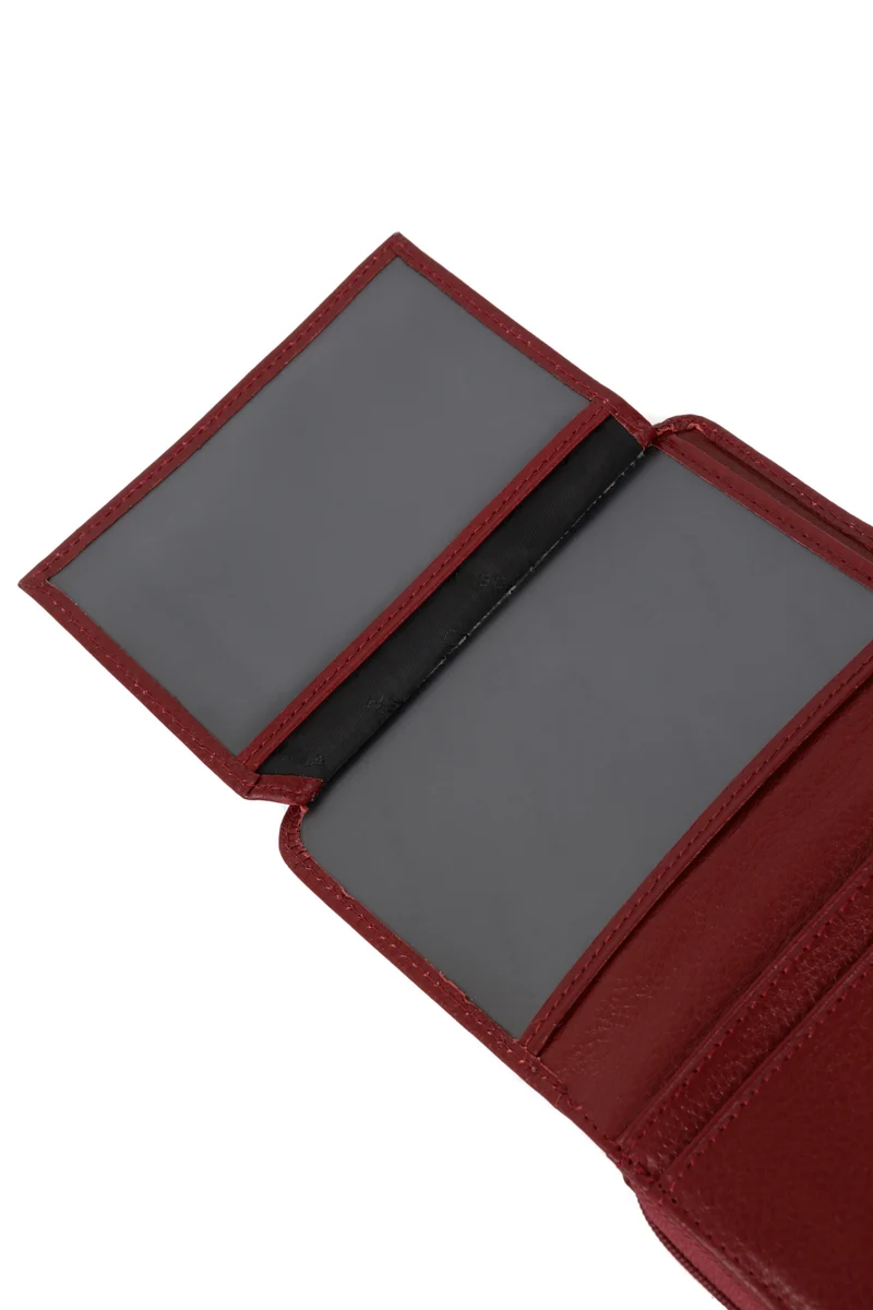 Portefeuille - 2 volets - Cuir
