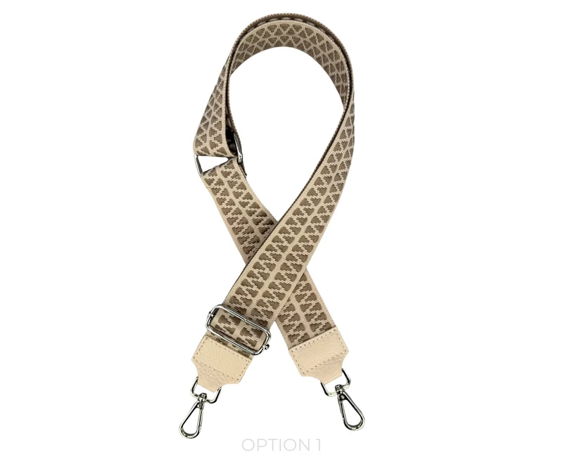 Taschenriemen - Beige(Silber)