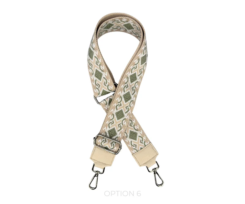 Taschenriemen - Beige(Silber)