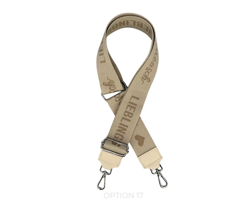 Taschenriemen - Beige(Silber)