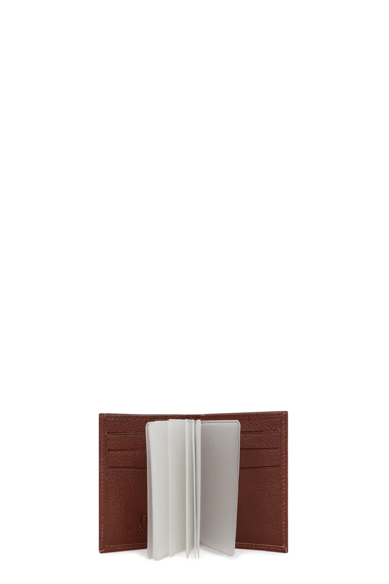 Porte-cartes - 1 volet - Cuir