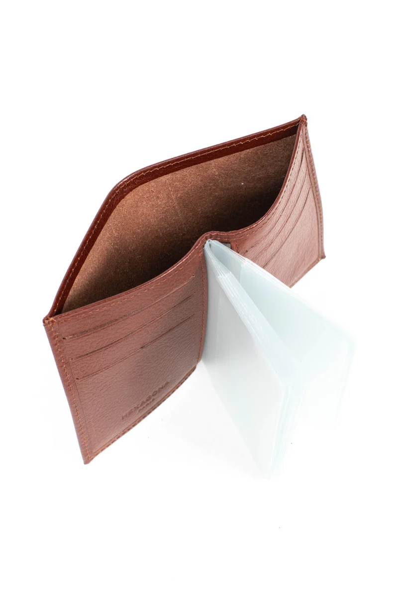 Porte-cartes - 1 volet - Cuir