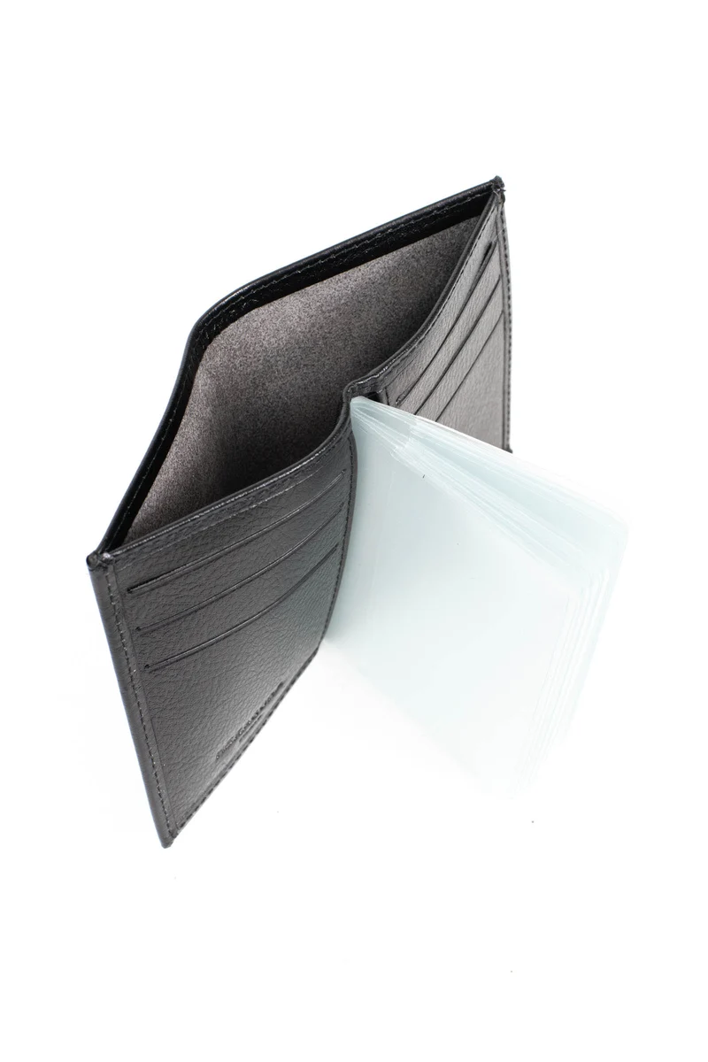 Porte-cartes - 1 volet - Cuir