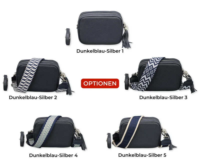 Kira - Navy Blau (Silver)