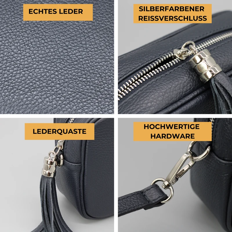 Kira - Navy Blau (Silver)