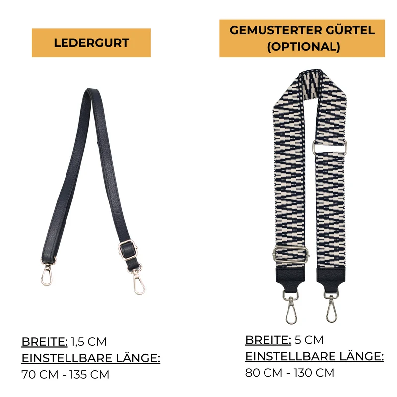Kira - Navy Blau (Silver)