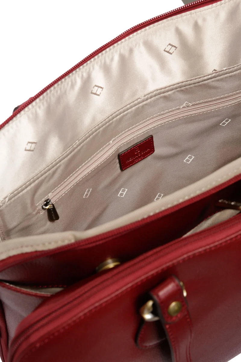 Sac porté épaule 2 anses - Tablette & A4 - Cuir