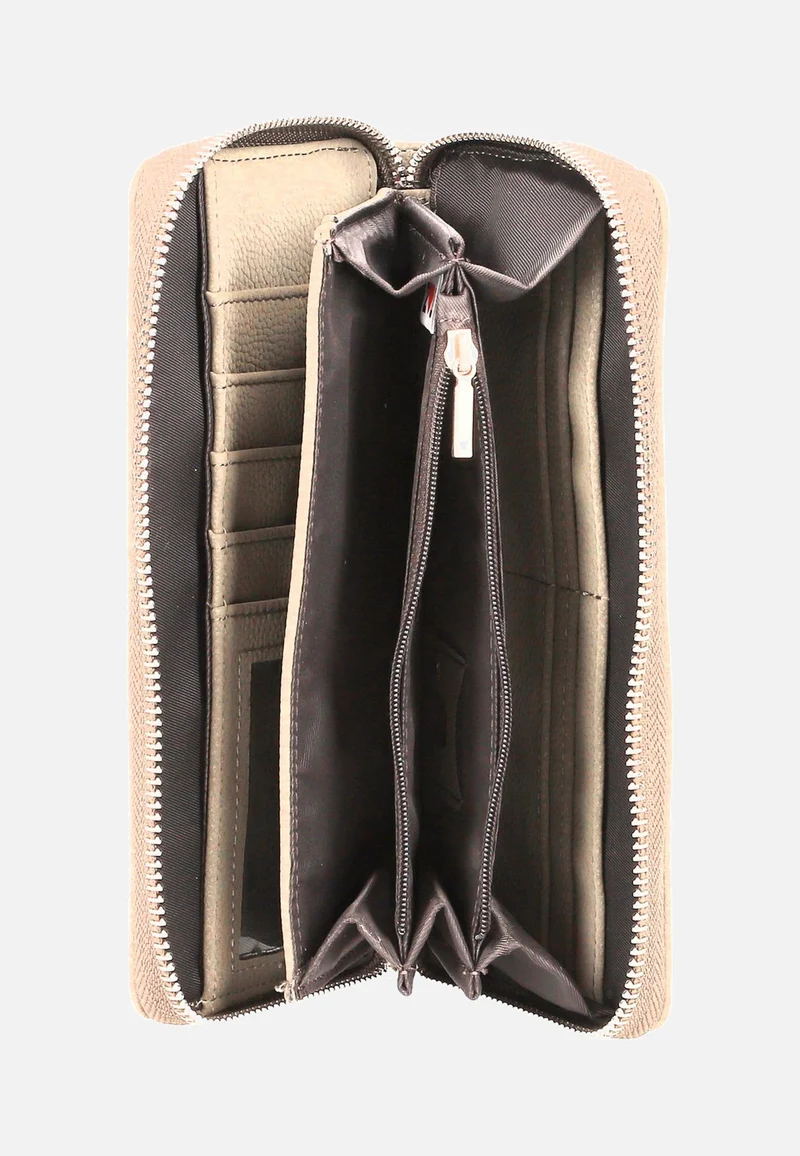 M.Wallet MW2 Nubuk/Mud - Portemonnaie