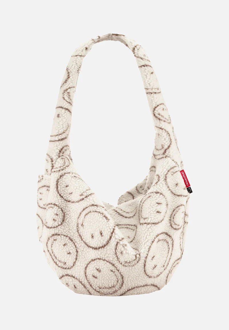 Moonbag Smiley® Teddy Chocolate - Hobo Bag