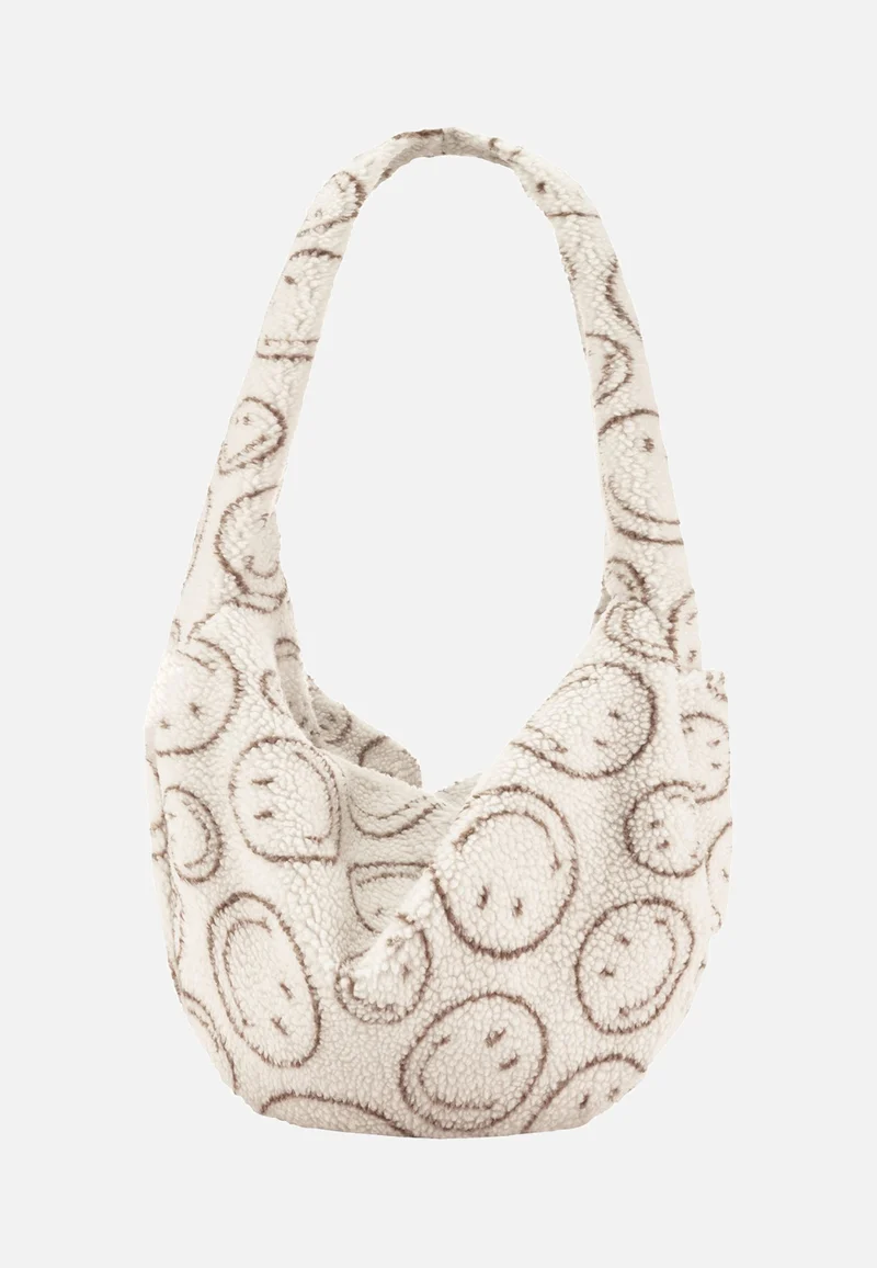 Moonbag Smiley® Teddy Chocolate - Hobo Bag