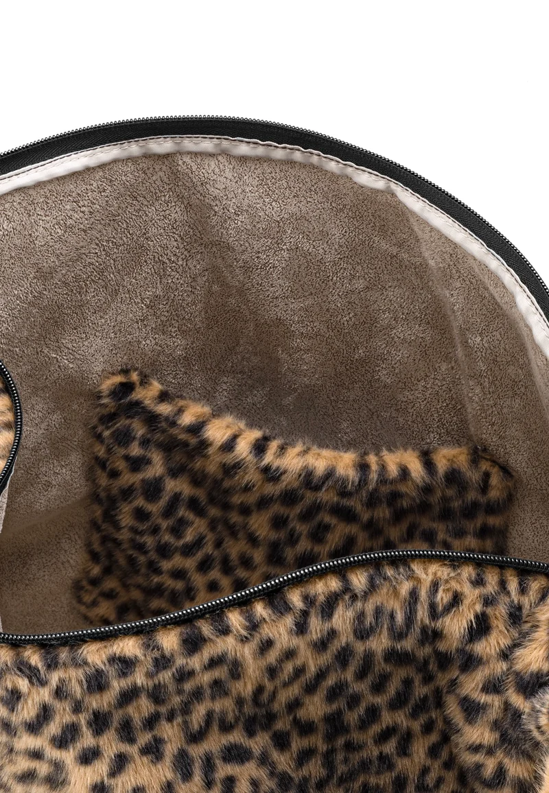 Moonbag Leo Fake Fur - Hobo Bag