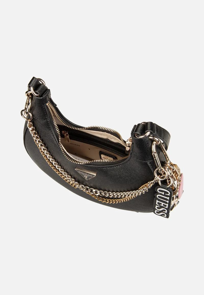 Davina Shoulder Black - Umhängetasche