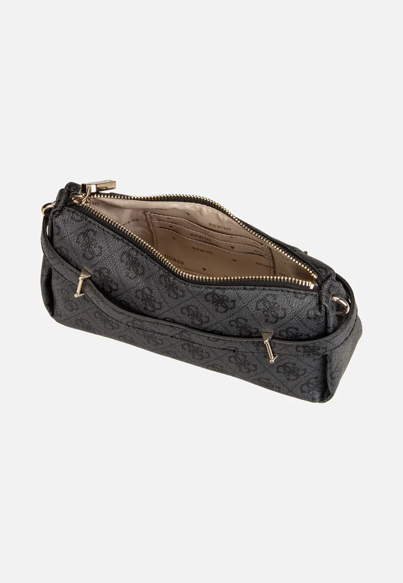 Yesba Mini Top Zip Coal Logo - Umhängetasche