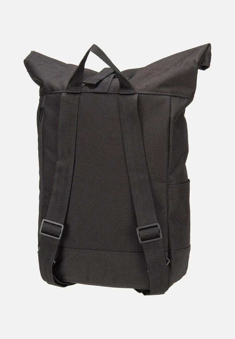 Robin Small Black - Rolltop Rucksack
