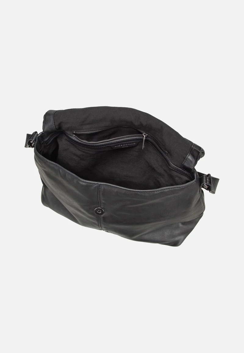 Fiona Hobo M Sheep Natural Black - Hobo Bag