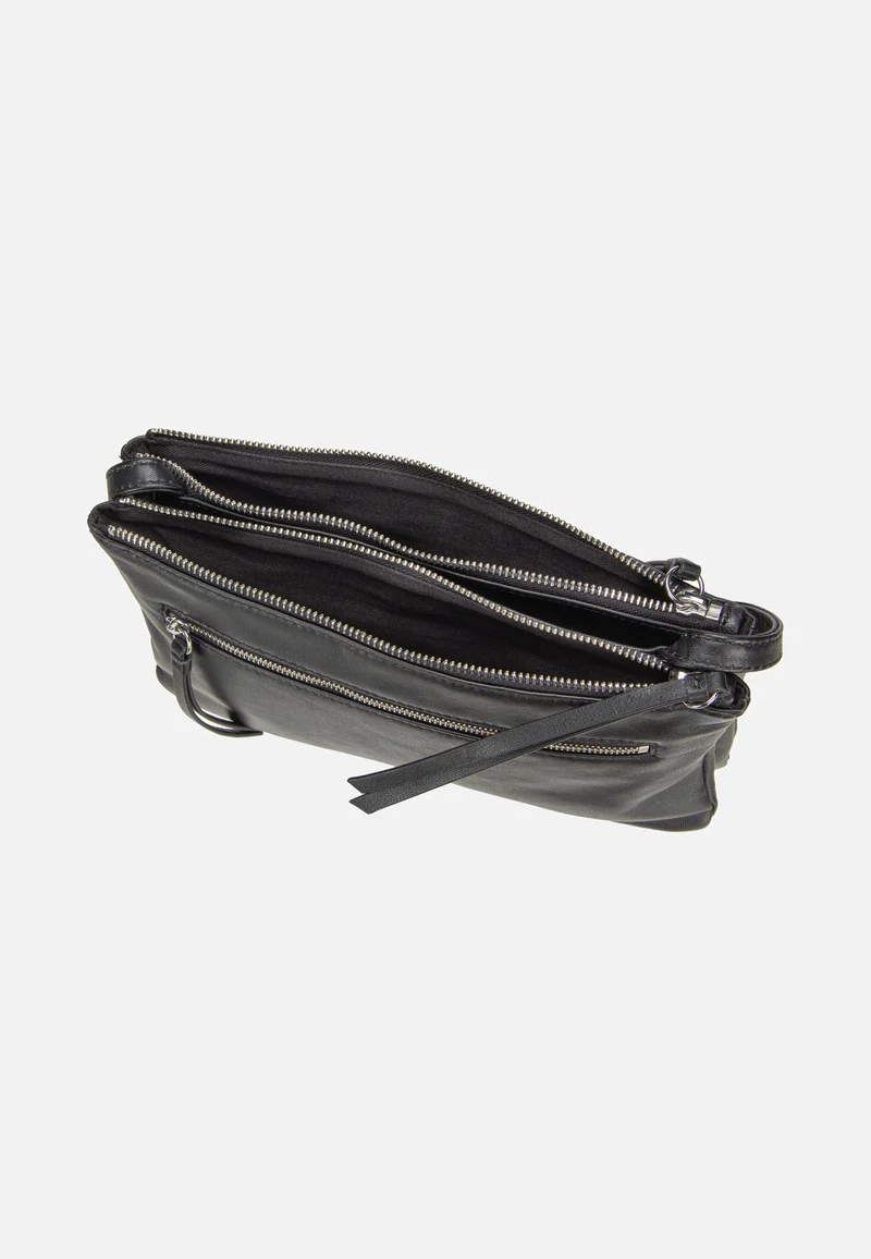 Zena S Indian Sheep Double Black - Crossbody Bag