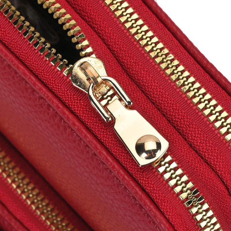 PASSAGE Crossbody-Handytasche mit Abnehmbarem Kartenhalter, 18x6.5x11cm, rosa