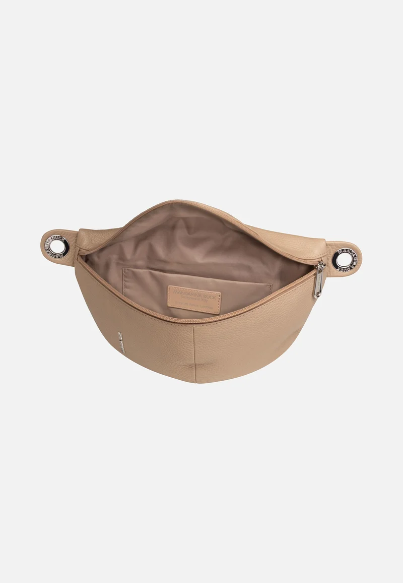 Mellow Leather Bum Bag FZT73 Warm Taupe - Bauchtasche