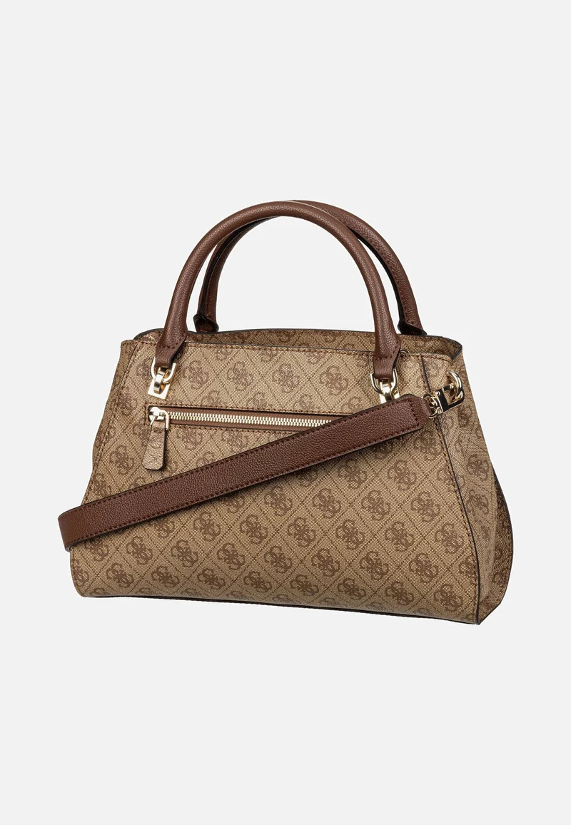 Noelle II Luxury SAT 72070 Logo Latte/Brown - Henkeltasche