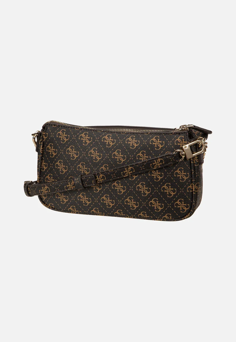 Noelle II Double Pouch CB 72710 Logo Brown - Crossbody Bag