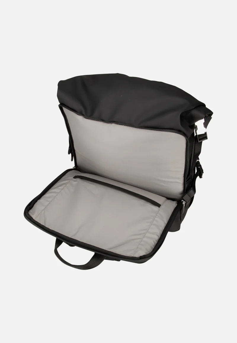 Glam-Go Laptop 15.6" Rolltop B Black - Rucksack