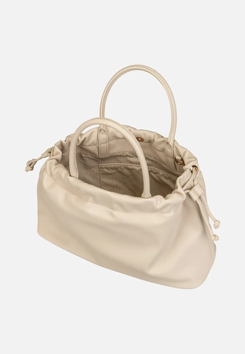 Leni Shoulder Bag L Beige - Umhängetasche