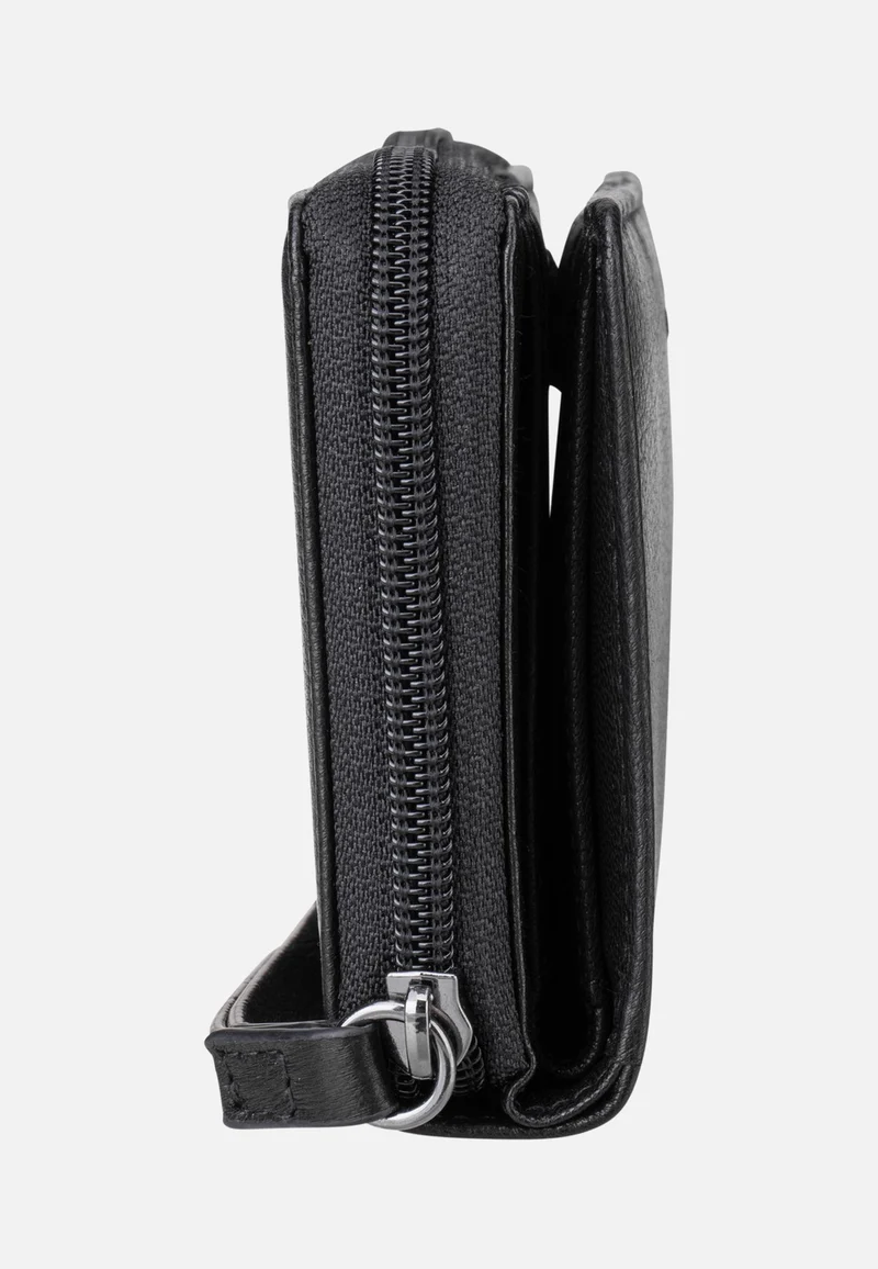 Black Magic Zip Ladies Wallet Black - Portemonnaie