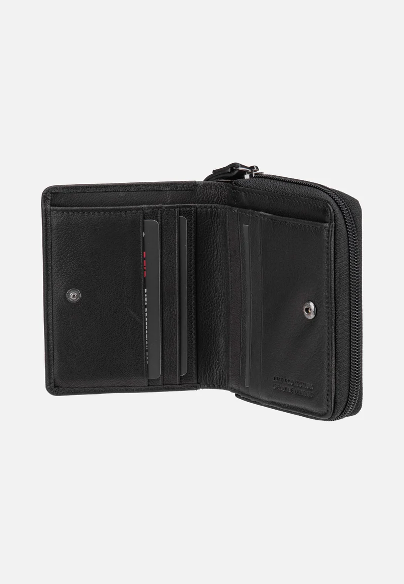 Black Magic Zip Wallet Black - Portemonnaie