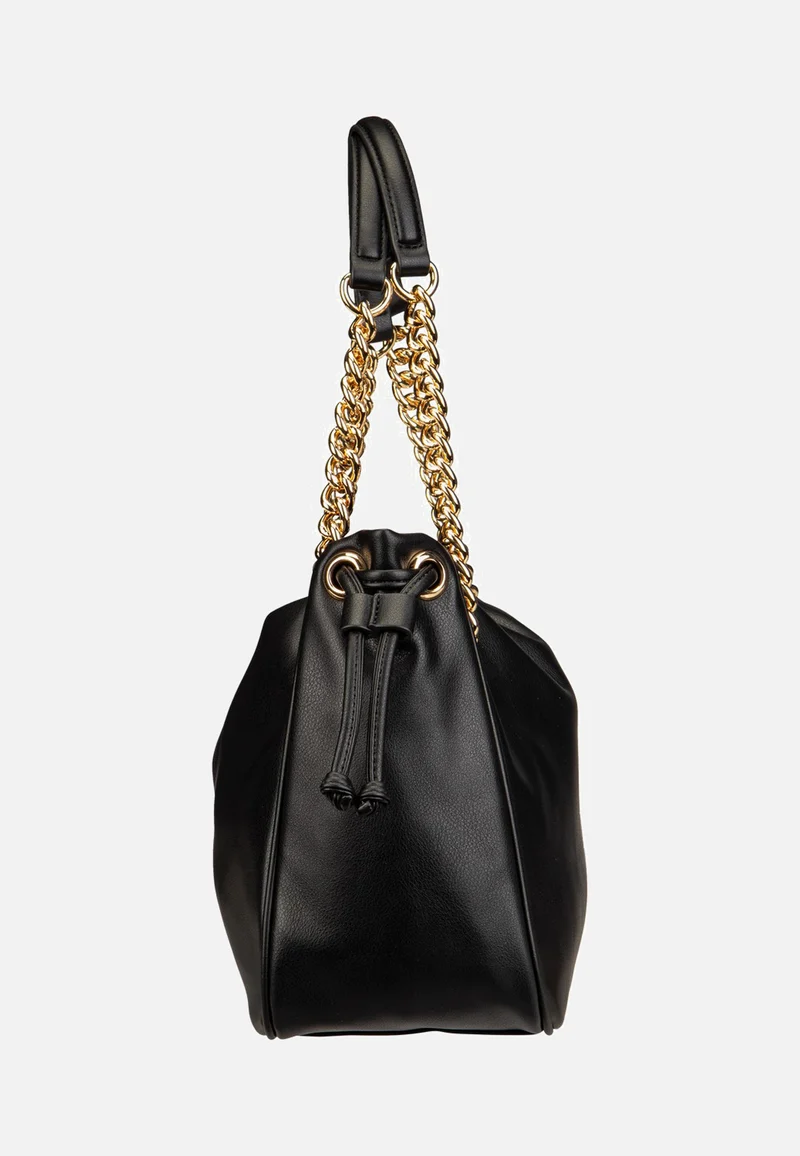 Leni Shoulder Bag M Black - Umhängetasche