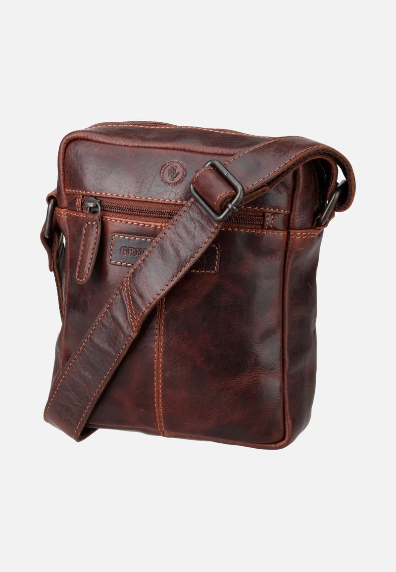 Rugged Shoulderbag M Teak Brown - Schultertasche