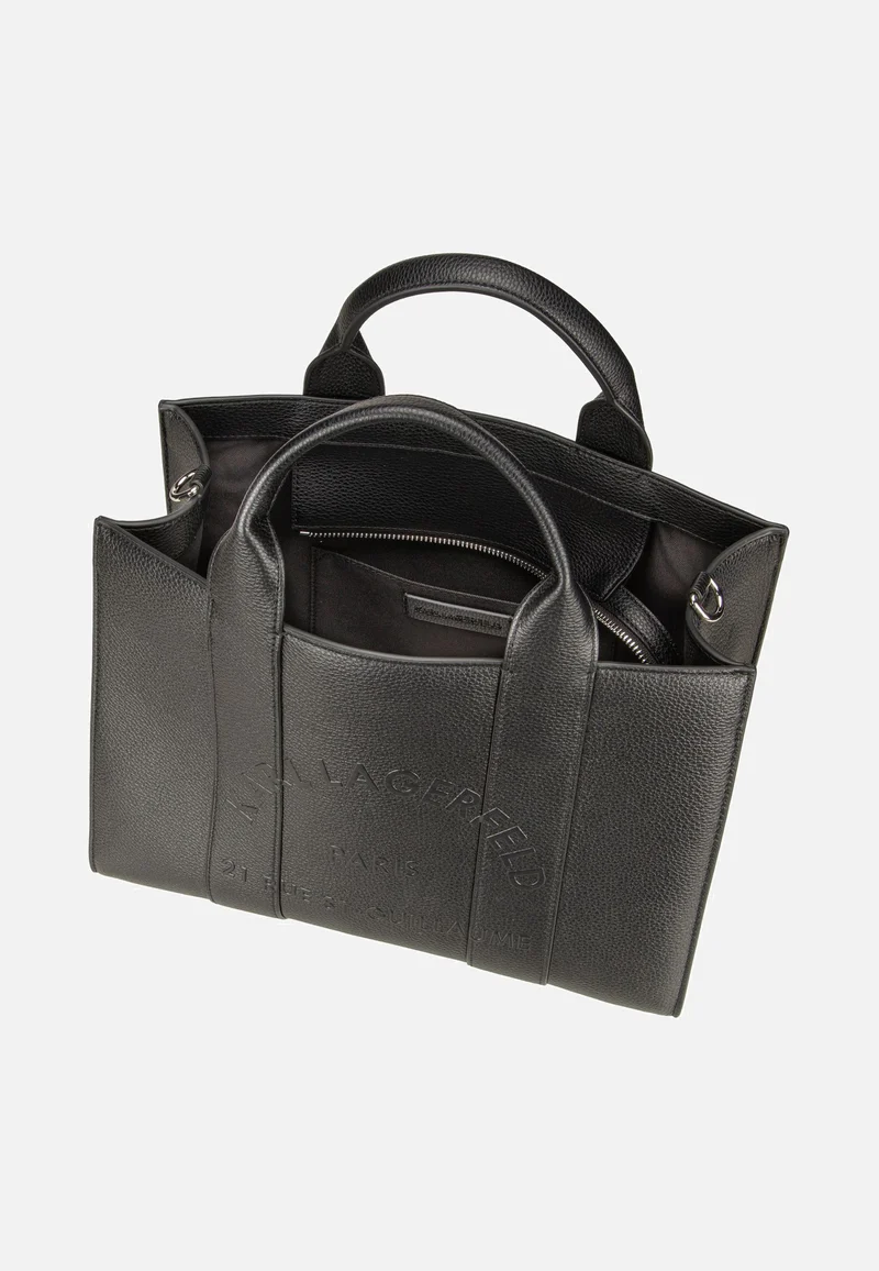 K/RSG Pebble Square Med Tote Black - Tote Bag