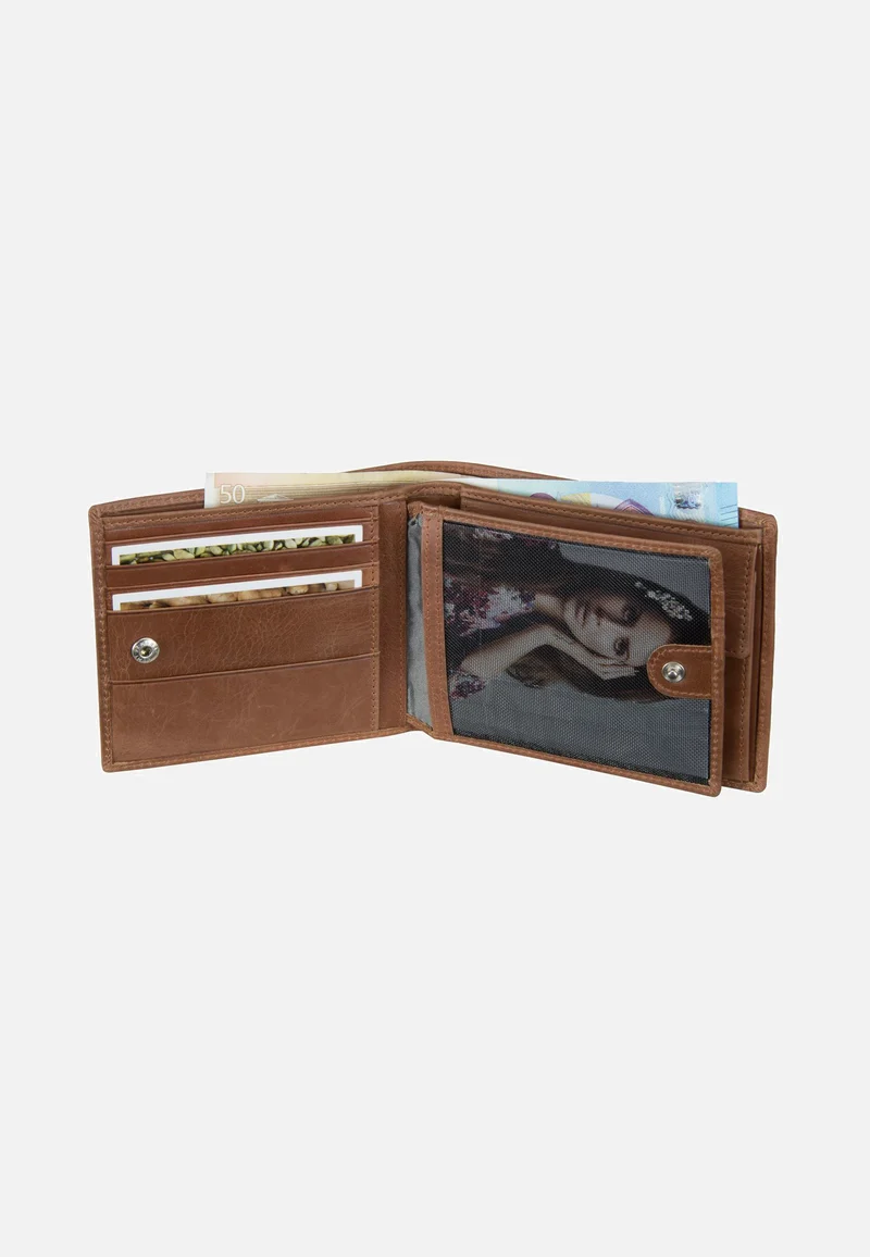 Volo Coin 9 Cognac - Portemonnaie