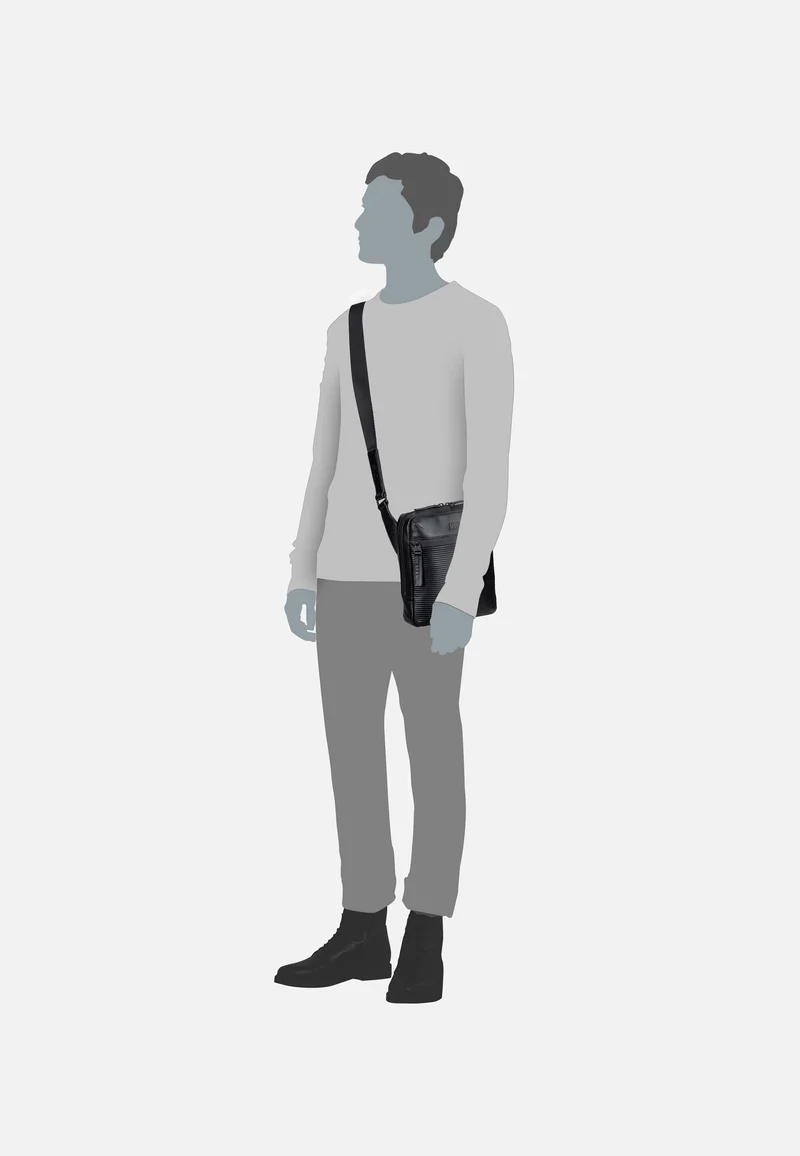 Aarhus Linea 9150 Schwarz - Crossbody Bag